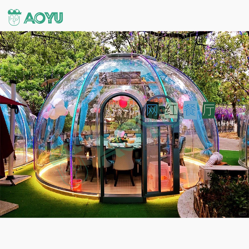 Dome Structure Modular Splicing Structure Windproof And Waterproof Bubble Tents For Sale Hotel Transparent Tent