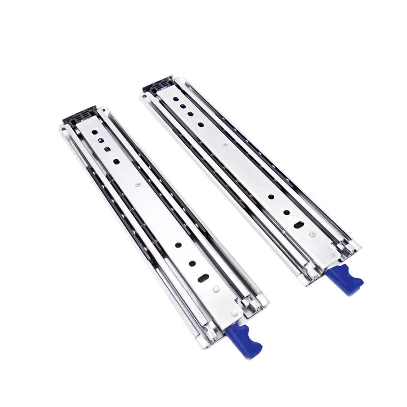 Heavy Duty Drawer Slides Triple Full Extension Ball Bearing Drawer Slide Furniture Hardware Telescopic Drawer Slides