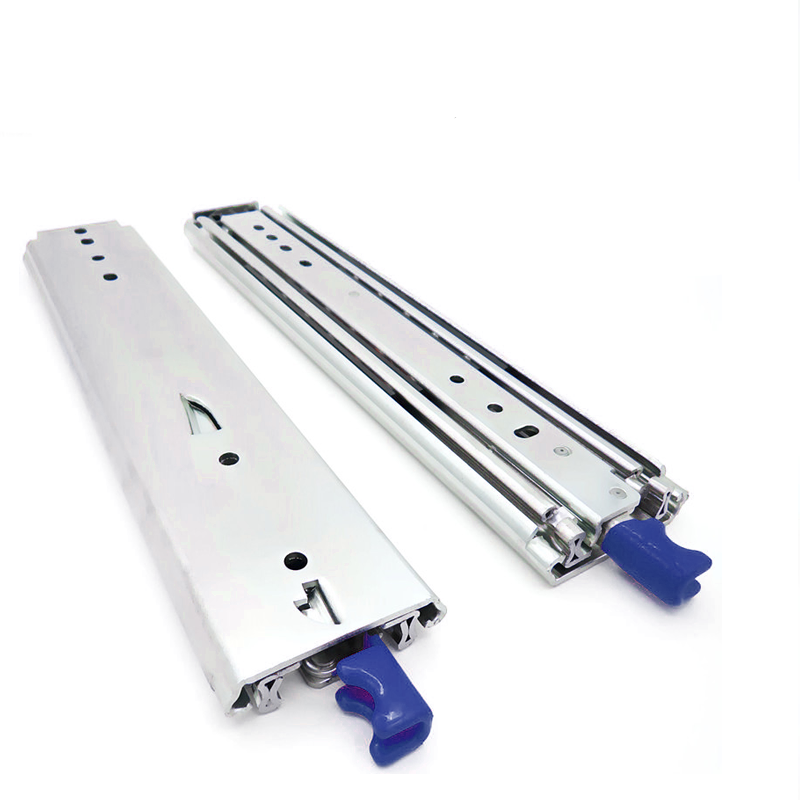 Heavy Duty Drawer Slides Triple Full Extension Ball Bearing Drawer Slide Furniture Hardware Telescopic Drawer Slides