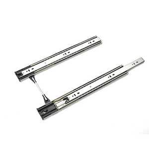 New product full extension interlock drawer hardware ball bearing anti tilt drawer slides