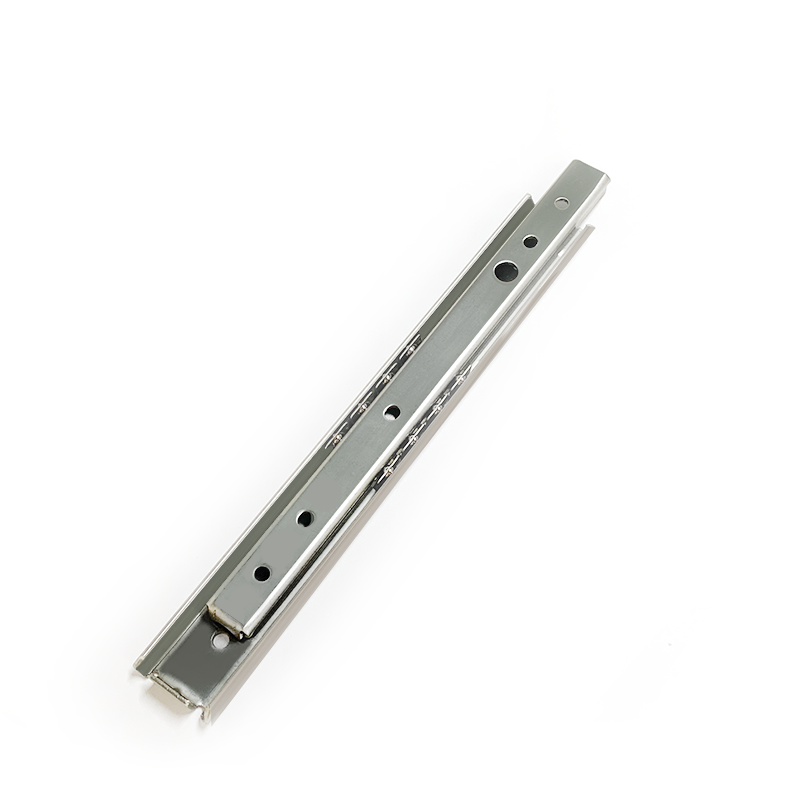 27mm wide two section industrial drawer slide rails thickened stainless steel 304 rail cabinet load 35KG