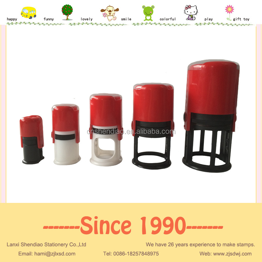 Easy to operate Plastic self inking stamp flash machine