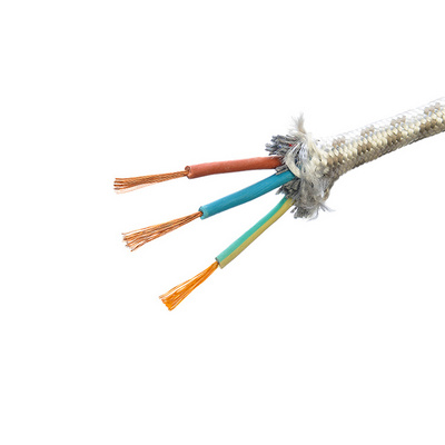 Top Quality For Indonesia  Market Power Cord & Extension Cord 3 Prong  Cotton Cable  Braided AC Power Cord for Rice Cooker