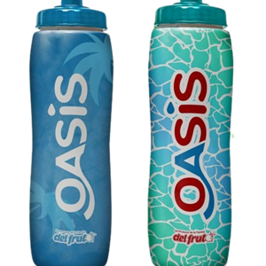 32OZ Custom BPA Free Leakproof Plastic Squeezable  Hockey  Sport Water Bottle With Long Straw