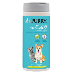 High efficiency pet cleaner deodorizing odor eliminator remover natural dry waterless shampoo for dog & cat without water