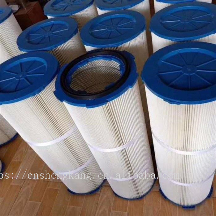 Industrial De-duster Polyester Smoke Filter Cartridge