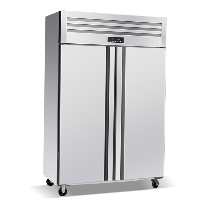 Factory hot sale productsStainless Steel one Big Door top-freezer refrigerators commercial Refrigerator -23-0/2-8