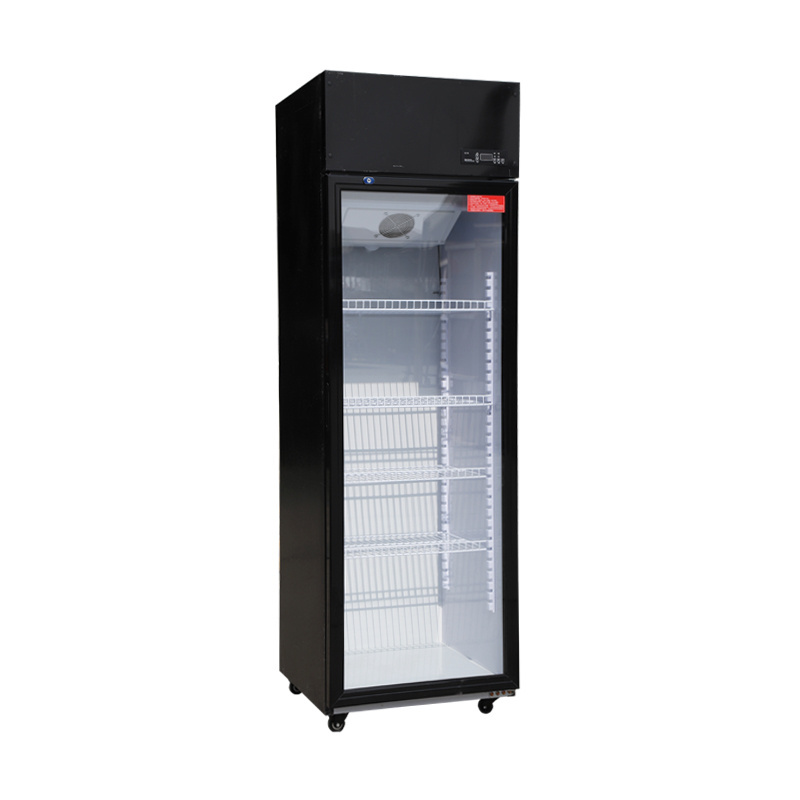 Commercial display refrigerator freezer supermarket glass door display freezer