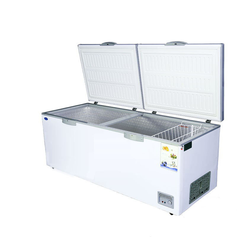 Top-freezer refrigerators Ice Cabinet Commercial Horizontal Refrigerator deep Chest refrigerator freezer with Large Capacity