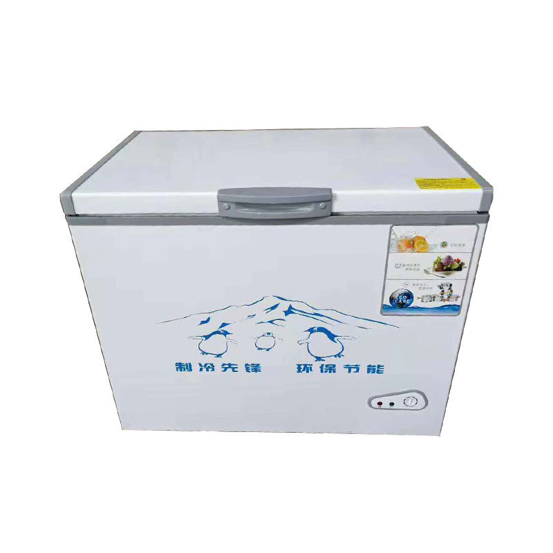 Top-freezer refrigerators Ice Cabinet Commercial Horizontal Refrigerator deep Chest refrigerator freezer with Large Capacity