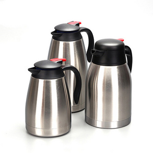 Shengming Stainless Steel Vacuum Coffee Thermos Pot Mug for Outdoor Use Thermal Carafe Tea Pot Camping Water Kettle