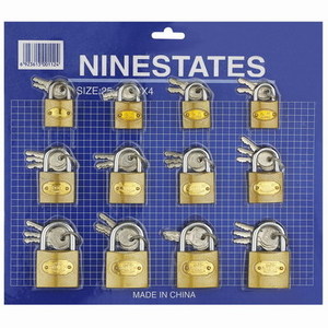 Iron Imitate Brass Padlock( Skin Card)