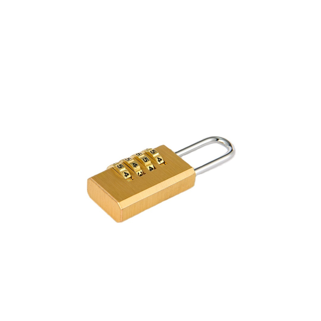 21mm High quality Brass Anti-theft Combination Padlocks With 4 Dials