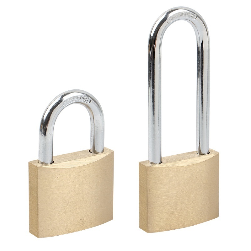 Manufacturer Supplier China cheap brass safety padlock safety padlock with master key steel shackle brass body safety padlock