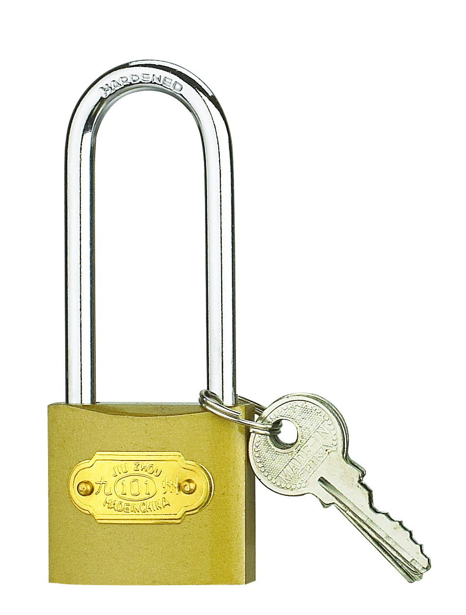 High quality security Pull Imitate Brass Padlock 38MM