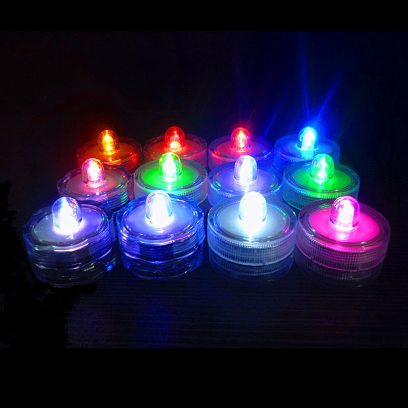 LED waterproof candle light fish tank aquarium lamp party bar wedding decoration electronic flameless candle light