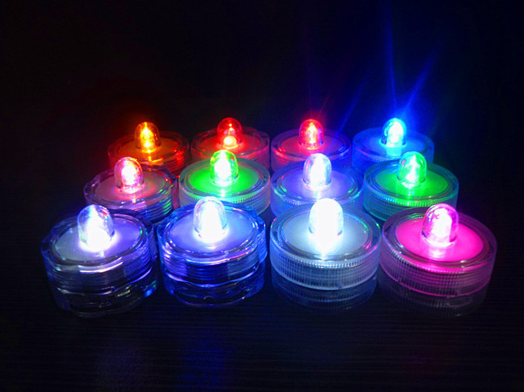 LED waterproof candle light fish tank aquarium lamp party bar wedding decoration electronic flameless candle light