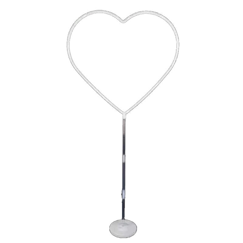 Wedding Birthday Party Supplies Balloon Support Stand Heart Frame Column Base Stand Display Kit Garland Holder