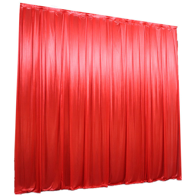 Wedding event party ice silk gauze curtain fabric background primer curtain sign-in  welcome photography backdrop curtain