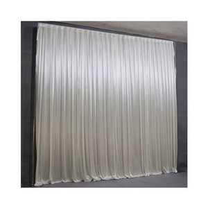 Wedding event party ice silk gauze curtain fabric background primer curtain sign-in  welcome photography backdrop curtain