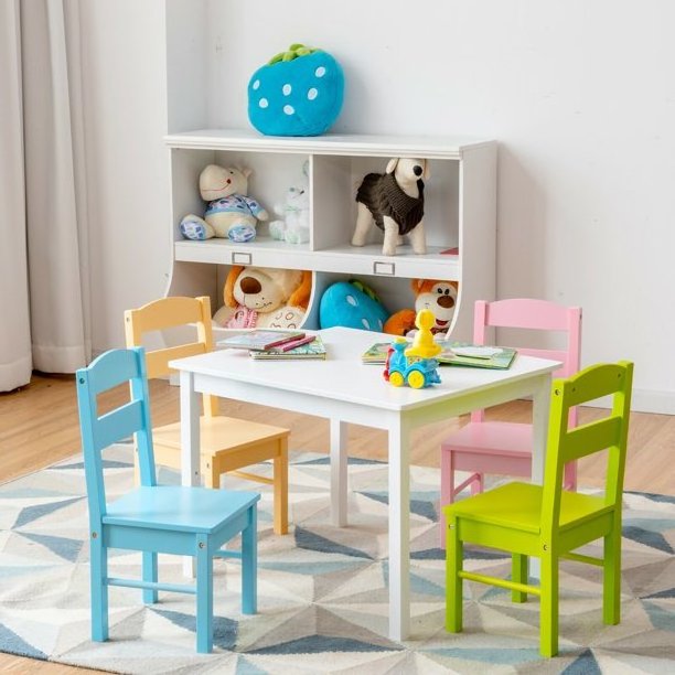 Montessori Kids Wood Table and Chair Set Cheap Kids Table and Chairs Clearance