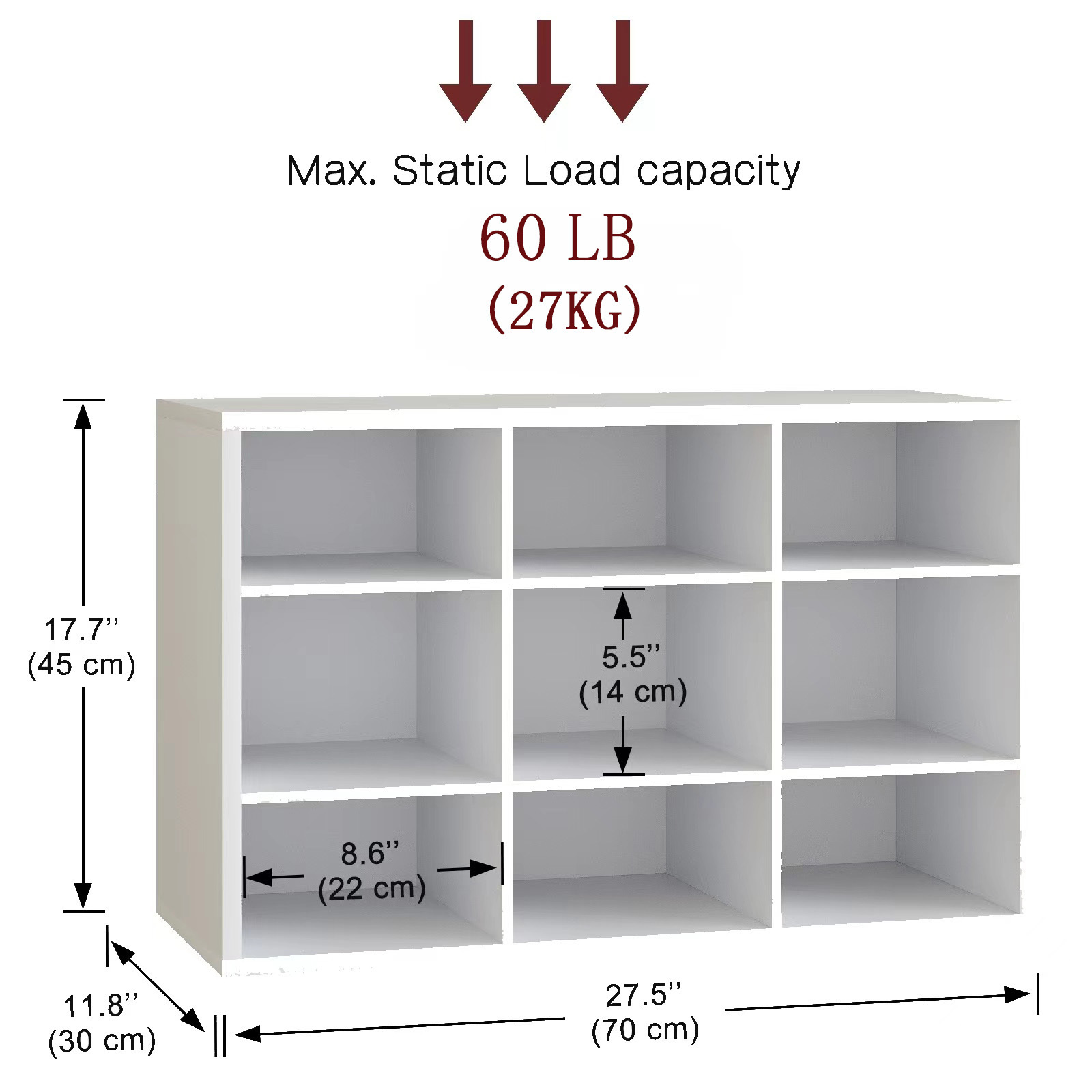 Shoe stand Storage Benches 9 Cube White Shoe Stackable Wooden Organizer Rack Panel Shoe Cabinet