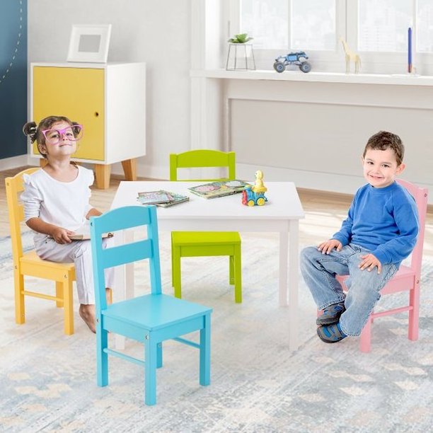 Montessori Kids Wood Table and Chair Set Cheap Kids Table and Chairs Clearance