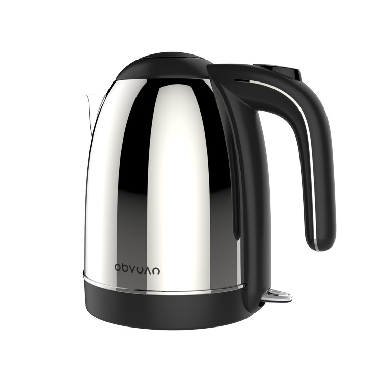 Classic Style portable Stainless steel 304 single wall high quality control water electric kettle