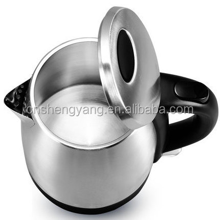 Classic Style portable Stainless steel 304 single wall high quality control water electric kettle