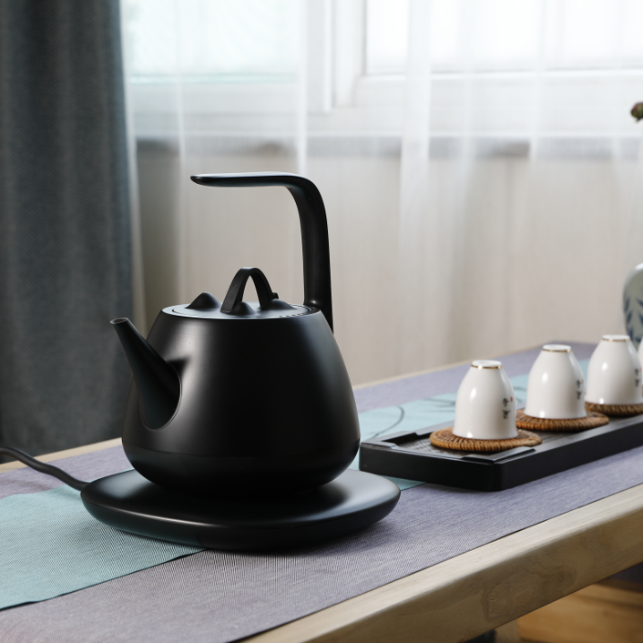 hotel electric kettle tray set stainless steel electric thermo kettle electric water kettle