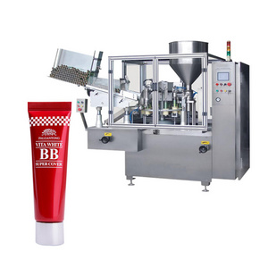 Automatic hotel toothpaste tube filler sealer packing making machine plastic tube filling sealing machine