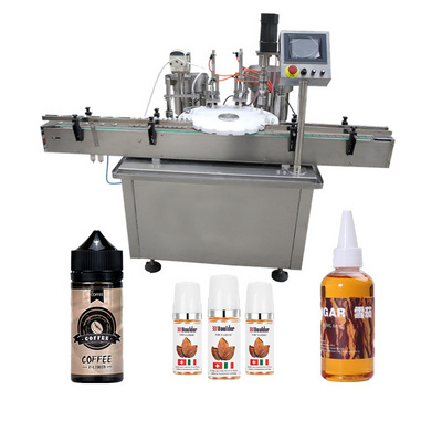 Rotary Small Bottle Filling Machine Automatic 5ml 30ml 60ml Eyedrop Gorilla Bottle Oil Liquid Filling Capping Machine Line