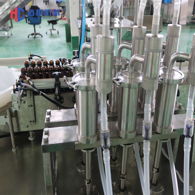 Factory custom syrup production line 10ml oral liquid vial oral liquid filling machine