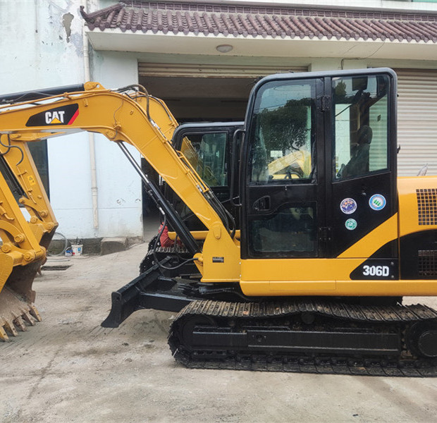 4 ton Hydraulic excavator used Cat306D used engineering construction and price mini used excavator for home use