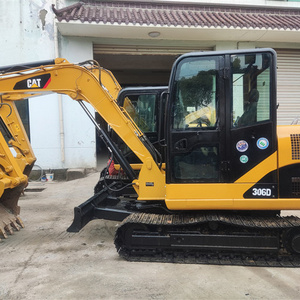 4 ton Hydraulic excavator used Cat306D used engineering construction and price mini used excavator for home use