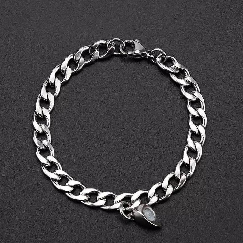 Hot Sale Adjustable Silver Color Bracelet Matching Infinite Love Bracelets Magnetic Heart Bracelet for Women Men Couples