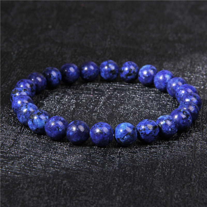 SC Wholesale 8mm Natural Stone Beads Bracelet Men Protection Rose Quartz Amethyst Tiger Eyes Lucky Natural Stone Bracelets Women