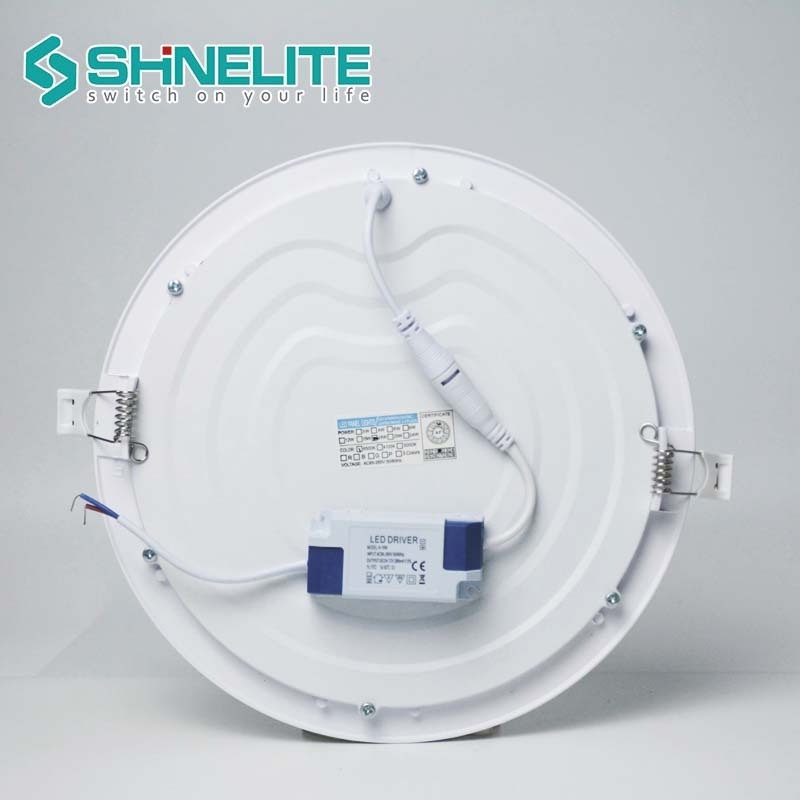 High Quality 3w 5w 7w 9w 12w 15w 18w Recessed Smd Ceiling Round Panel Downlight Plastic Led Down Light