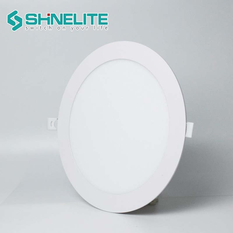 High Quality 3w 5w 7w 9w 12w 15w 18w Recessed Smd Ceiling Round Panel Downlight Plastic Led Down Light