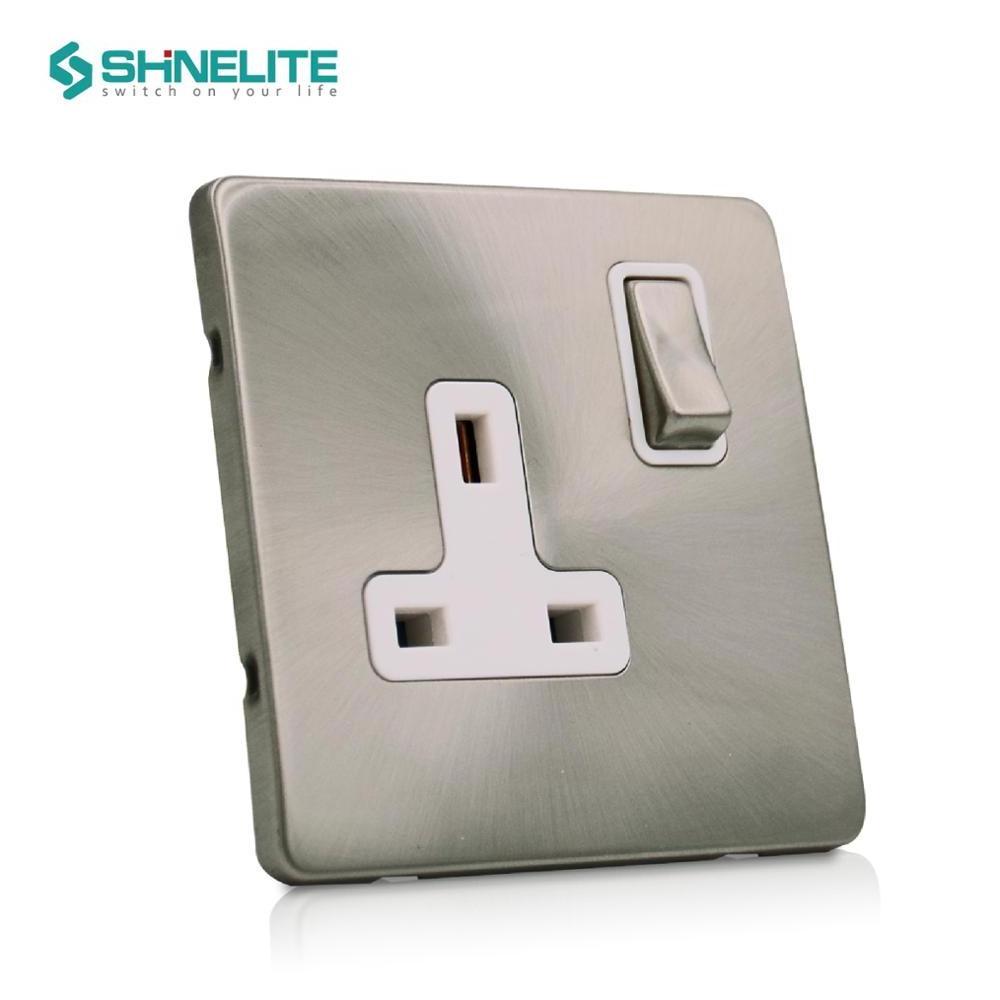 Electrical Switch Modern UK Light Switch 1 Gang 1 Way Switch