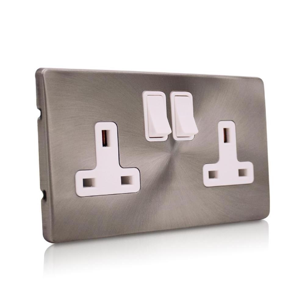 Electrical Switch Modern UK Light Switch 1 Gang 1 Way Switch