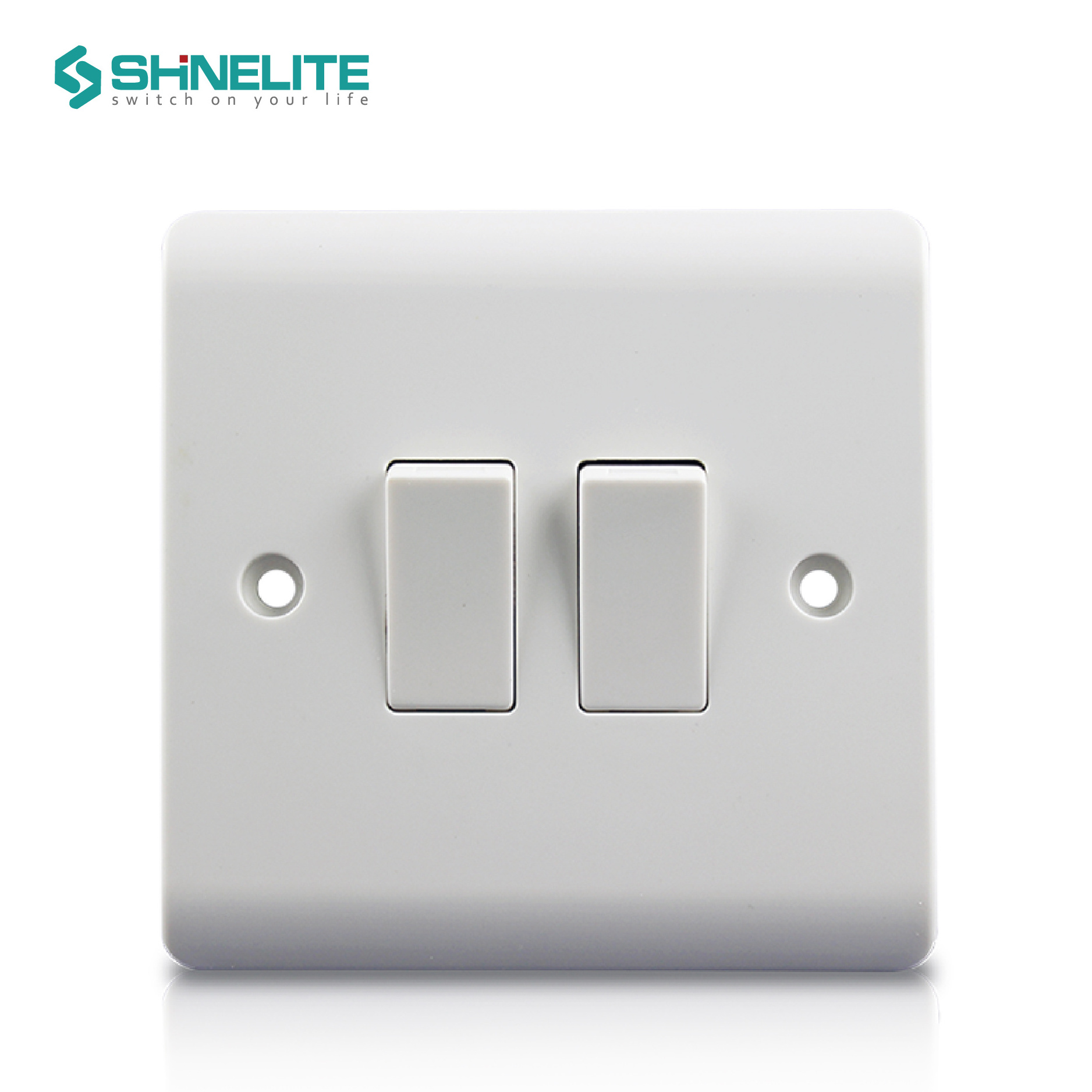 SHINELITE SQM SASO GCC CE CB GCC Certificate BS bakelite switch 15A round pin plug switch socket