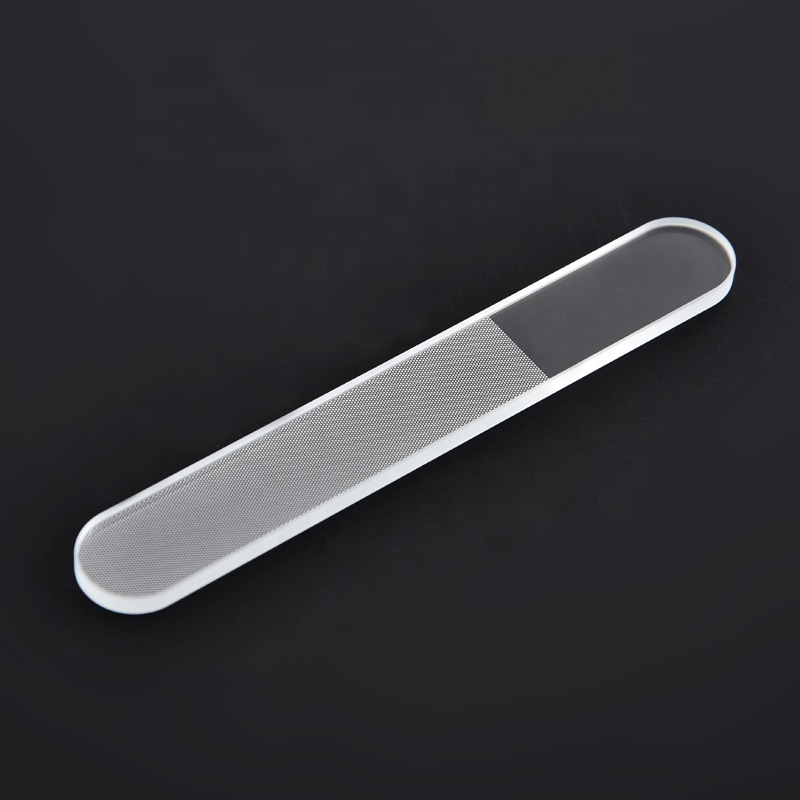 Low MOQ wholesale amazing new nanotechnology personalized Crystal Glass Nail Shiner Polishing File For Natural Nails