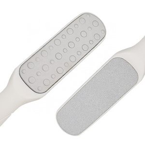 Household foot care stainless steel thick double-sided foot rubbing feet artifact to the dead skin pedicure tools