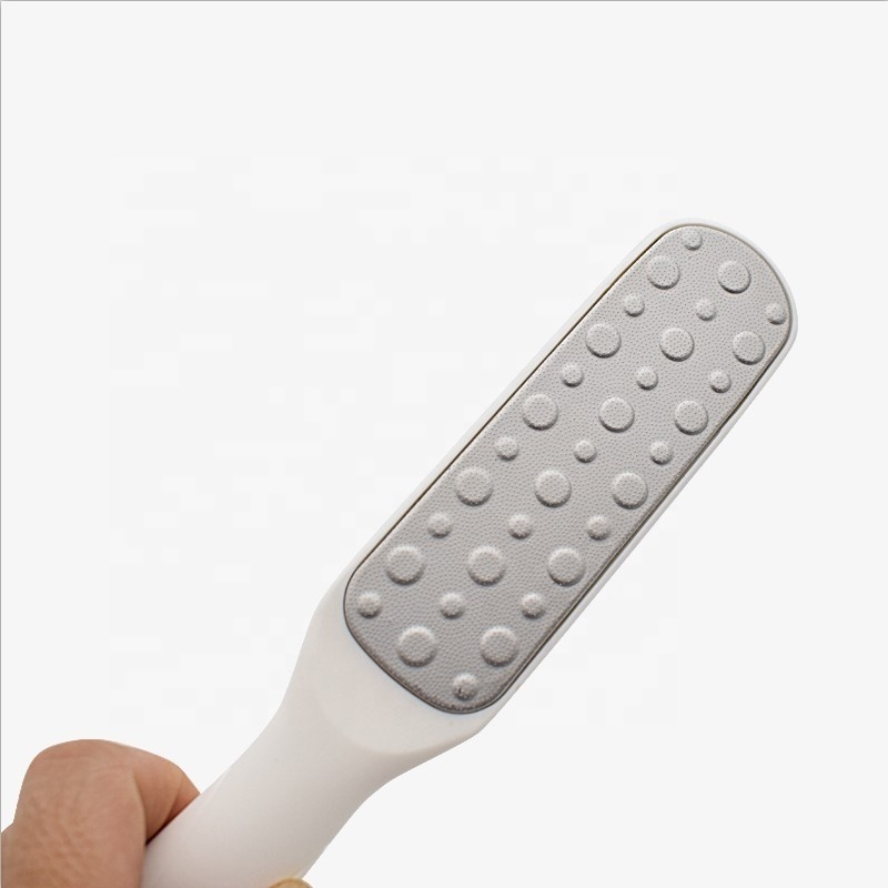 Household foot care stainless steel thick double-sided foot rubbing feet artifact to the dead skin pedicure tools