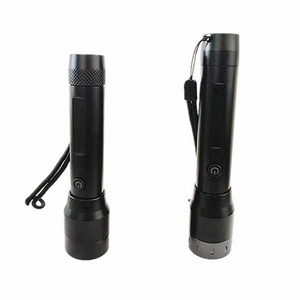 USB C Rechargeable 1000 Lumen Focusing Zoomable Flashlight 26650 Battery Industrial Patrolling Guard Safety EDC Emergency Fixing