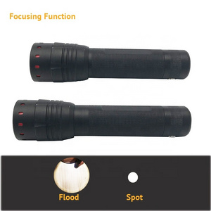 Durable Brightest Magnetic USB Rechargeable Zoom Flashlight Super Long Rang  Waterproof Aluminum Alloy Flashlights