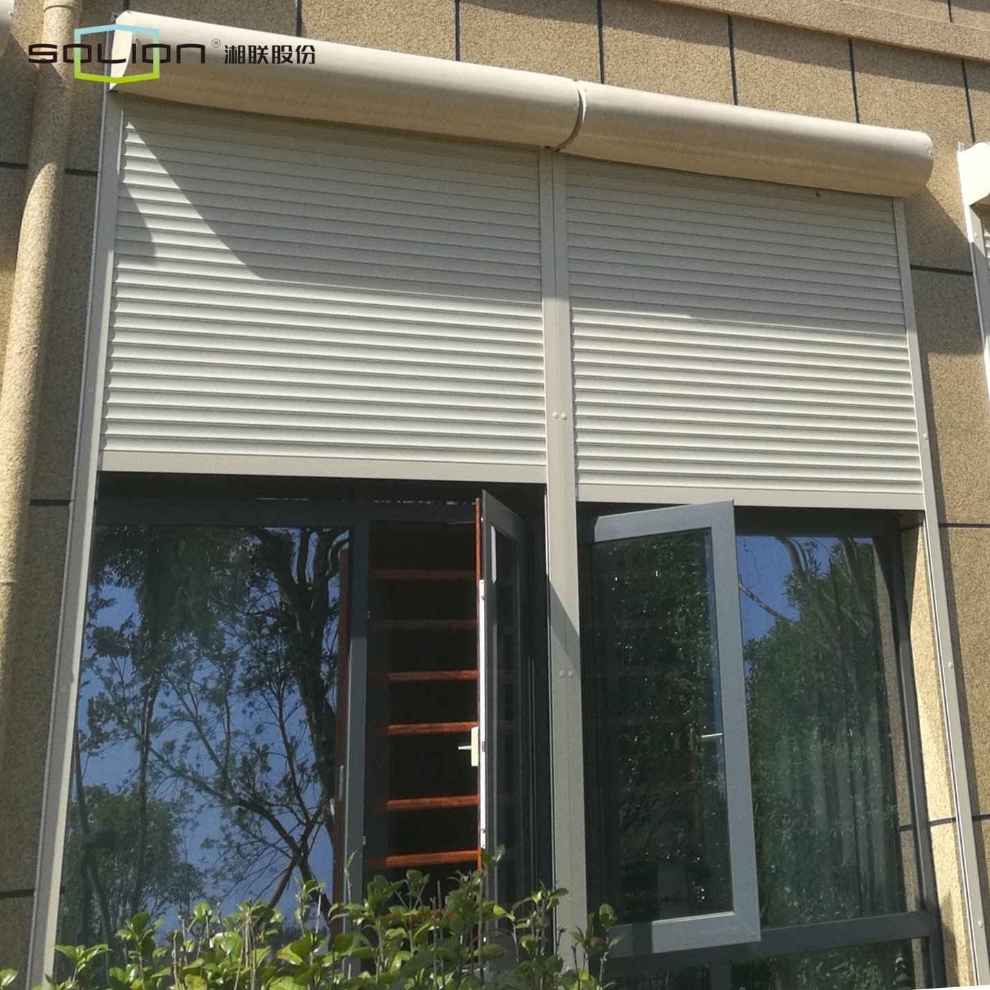 Shinilion Roll Up Doors Electric Lock Rolling Door Roller Shutter