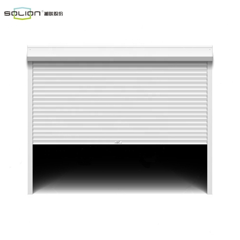 Shinilion Remote / Manual Steel Roll Up Security Door Metal Warehouse Container Roller Shutter Doors