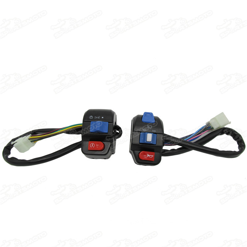 Left & Right Handle Bar Switch Control GY6 50cc 125cc 150cc Moped Scooter